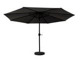 Instahut Outdoor Umbrella 3m Base Beach Pole Garden Tilt Sun Patio UV Black UMB-POLE-3-TIL-BASE-BK