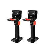 Manan 2X 410mm-545mm Drop Down Corner Black CAR1073-BK