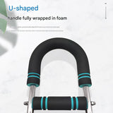 Red Black Adjustable U-Shaped Arm Exerciser - For Home Fitness Strength Training V888-ELOSUNG26691