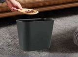 Space-Saving 8L Bathroom Trash Can with Lidless Design for Easy Use, Slim and Stylish Plastic V1370-AZ4-19829