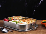 1400ml Lunchbox - Box - Bento Box - Stainless Steel Food Containers - Adult Lunchbox V1188-MS101-02590-1