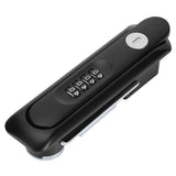 Zinc Alloy Cabinet Door Password Coded Lock with Keys for Home Office Hospital SchoolBlack V1294-YM0901-3114200056512