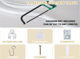 Ceiling Track Flexible Bendable Ceiling Mount for Rail 16.4ft Room Divider V1258-DP02-F-670