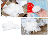 White Poly Fiber Stuffing for DIY Stuffed Animals and Pillows V1370-AZ4-18158