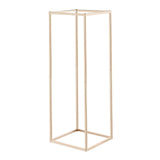 Wedding Flower Stand, 10PCS 80cm Column Flower Stand, Floral Stands with Hidden Screw, Rectangular V952-HLHJLFT10J80Y446M001V0