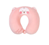 2-in-1 Convertible Eye Mask & Travel Neck Pillow Set - Plush Fabric with Snap Closure V888-ELOSUNG35240