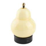 Pear Gourd Table Lamp Touch Control Stepless Dimmable 3 Light Modes Cordless Rechargeable Desk Lamp V1294-YM0901-3119240084912