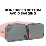 Shopper Bag Tote Bag Foldable Travel Laptop Grocery Nylon KO-DUAL PINK V274-GM-KOEBAG-SHOP-PK