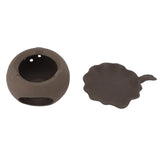 Ceramic Tea Roaster Loose Leaf Tea Warmer Tea Fragrance Roasting Baking Pot with Stainless Steel V1294-YM0706-3118230212611