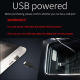 LED Sign, LED Eyes for Devil Eyes Light for Cars, 1PC Programmable Flexible LED Display for V1192-AZ-W-29501