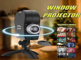 Christmas Halloween LED Window Projector - Seasonal Decorative Light Projector V1263-JX-4550