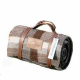 Little Dayz Boutique British Plaid Style Picnic Mat Medium 150*100 Brown DTK10230