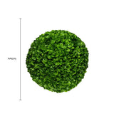 Large Clover Hedge Topiary Ball UV Resistant 44cm V637-DP1007549