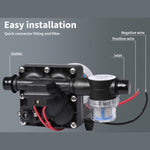 12V Caravan Water Pump High Pressure Self-priming rv Camping Boat 70PSI 20.8L/M V201-W12385999