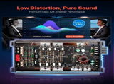 Car Audio Amplifier, 4-Channel Bridgeable Car Amplifier, Multichannel Class AB Stereo Amp, Max. 4 x V952-4TDABL4X100WHSZA8001V9