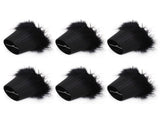 6Pcs Cloth Pendant Lamp Shade with Feather Edge Chandelier Lampshade Light Decoration Accessories V1294-YM0718-3119200176411