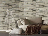 Self Adhesive Vintage Wall Covering 0.45x6M, Whole Log Wood Grain, Rustic Shop Backdrop V1221-XM-LB1759-GM62
