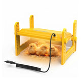 CARLA HOME Upgraded Chick Brooder Heating Plate - Adjustable Height - Yellow - Chicken Heater V178-36541