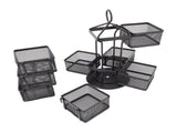 Tea Bag Organizer 2 Tier 8 Removable Baskets Up to 96 Teabags Storage Rotating Tea Bag Rack for V1294-YM0901-3118250134411