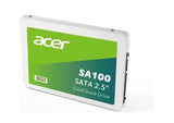 ACER SA100-960GB 2.5 SATA lll SSD Writing Speed 493 MB/s Reading Speed 560 MB/s BL.9BWWA.104 - 3 V1202-V2-BIW-SA100-960GB