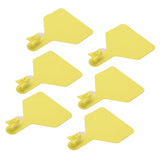 100pcs Blank Livestock Ear Tag Thickened TPU Reusable Animal Ear Label for Dairy Cattle Beef Cattle V1294-YM0716-3111220211211
