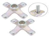 M MATI Rear Wheel Hubs for Yamaha YFZ450R YFZ450RSE 2009-2024 YFZ450 2017 2PCS V1189-LWWAL-20260327-03604