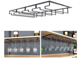 Stemware Holder Black 4 Slot Iron Wire Assembled Design Corrosion Resistant Easy Cleaning Glasses V1294-YM0512-3118220276111