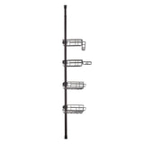 42" to 114" High Shower Corner Caddy Tension Pole Rust-Proof Tension Pole V952-SCTPBXGFXHDSUVNVIV0