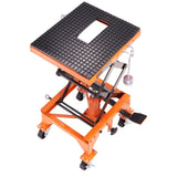 VEVOR Hydraulic Motorcycle Lift Table 350 LBS Dirt Bike Scissor Jack Stand V952-MTCSJJYYBF350G0E1V0