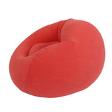Inflatable Beanless Bag Chair PVC Soft Flocking Ergonomic Blow Up Lounge Chair for Living Room V1294-YM0901-3116250018812