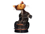 Cat Shaped Wine Rack Metal Sculpture Shelf Practical Sculpture Home Decoration Interior Decoration V1294-YM0710-3118210237111