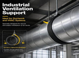 1 Roll Heavy Duty Duct Strap, 2in x 32.81ft Nylon Strapping for HVAC Duct, Wrap Support Band for V1192-AZ-W-17461