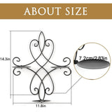 Wall Candle Sconce Holder Set of 2, Metal Wall Candle Holder Wall Decor, Hanging Wall Mounted Candle V1192-AZ-W-26528
