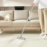 Pet Hair Removal Tool Set - Multi-Purpose Sweeper with Scraper and Handheld Fur Remover Grey V888-ELOSUNG10440