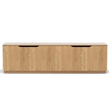 Artiss TV Unit Entertainment Unit Storage Cabinet 180cm Pine FUR-U-CT04-TV180-WD-AB