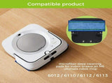 4 Pack Mop Accessories for Series Ultimate Robot Mop, Washable and Reusable Robot Wet Mopping V1369-AZ3-W-08137