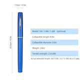 Fishing Pole,Collapsible Pole Kit Rod Combo Pen Pole Rod Reel Combo Kit Pole Reel Combom Eryue 1m / V1366-AZ2-W-18406