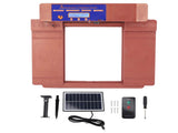 Solar Automatic Chicken Coop Door Professional Infrared Prevents Pinch Multi Modes Auto Coop Door V1294-YM0901-3111240015613