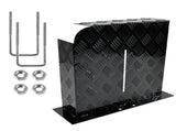 Alpen Outdoor Base 2mm Aluminum Diesel Heater Fuel Tank Cover, Heavy Duty Protective Guard for 10L XFYA-TC-L-BK