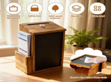 Suggestion Box with Slot and Lock Wood Donation Box with 50 Suggestion Cards and 2 V1366-AZ2-W-14710