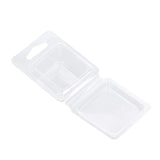 100PCS Wax Melt Molds Calmshell PET Separate Transparent Hanging Hole Empty Wax Melt Container for V1294-YM0710-3117230277412