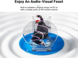 3D Hologram Fan 11cm LED Holographic Projector Advertising Machine Portable Desktop Naked-Eye Stereo V1259-DP01-A-2771