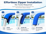 Pool Handrail Covers, 6ft Neoprene Pool Railing Covers with Zipper, Slip Resistant Anti-Scald Hand V1370-AZ4-14832