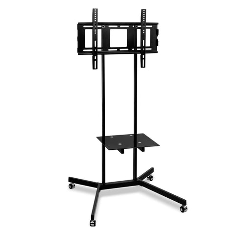 Artiss Mobile TV Stand for 32"-65" TVs Mount Bracket Portable Shelf Trolley Cart TV-MOUN-W01-BK