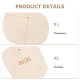 10Pcs Wooden Sock for Knitting Set Beige Wood Sock Form Stretchers for Home Use V1192-AZ-W-24727