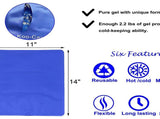 Large Flexible Gel Ice Pack & Wrap with Straps for Hot Cold Therapy - Pain Relief for Shoulder V1369-AZ3-W-05450