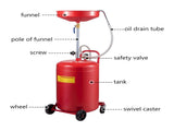 Waste Oil Drain Tank Portable Oil Drain 20 Gallon Air Operated Drainer V952-QCPJLBHDYF20UAJ6WV0
