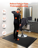VEVOR Salon Mat for Hair Stylist, 1525 x 915 mm Rectangle Salon Chair Mat Anti Fatigue, 23mm V952-SLDFXD78INCH0SOZ4V0
