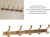 Coat Rack Wall Mount, Wall Hook Behind Door Mounted for Coat Hat Clothes, Coat and Hat Hook V1366-AZ2-W-03375
