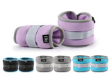 Everfit Ankle Wrist Weights for Women & Men, 4 Colors Set 1 2 3 4kg Wearable Leg Arm Weights AW-A-10-MC